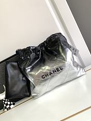 Chanel 22 Handbag Black Silver 35x37x7cm - 1