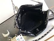 Chanel 22 Handbag Black Silver 35x37x7cm - 6