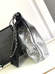 Chanel 22 Handbag Black Silver 35x37x7cm - 4