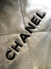 Chanel 22 Handbag Black Silver 35x37x7cm - 2