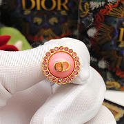 Dior Petit CD Baroque Stud Earrings  - 3