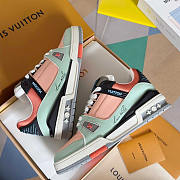 Louis Vuitton LV Trainer Sneaker Orange - 2