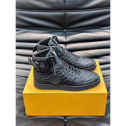 Louis Vuitton LV Rivoli Sneaker Boot Black - 1