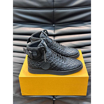 Louis Vuitton LV Rivoli Sneaker Boot Black