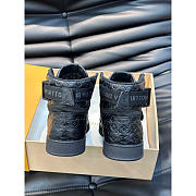 Louis Vuitton LV Rivoli Sneaker Boot Black - 5