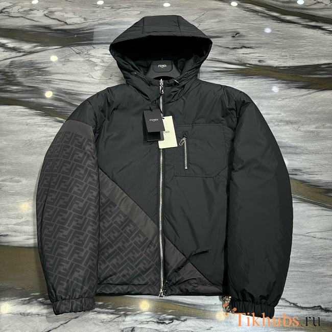 Fendi Diagonal reversible windbreaker jacket - 1