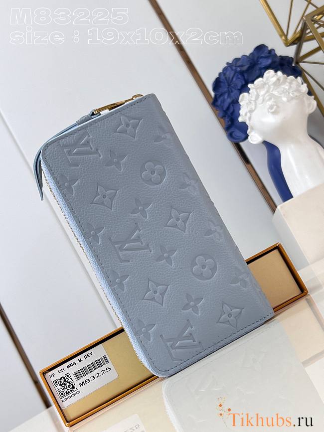 Louis Vuitton LV Zippy Wallet Blue Hour 19.5 x 10.5 x 2.5 cm - 1