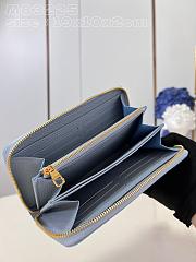 Louis Vuitton LV Zippy Wallet Blue Hour 19.5 x 10.5 x 2.5 cm - 4