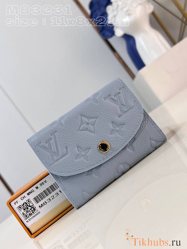 Louis Vuitton LV Rosalie Coin Blue Hour 11 x 8 x 2.5 cm - 1