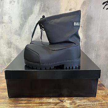 Balenciaga Alaska Low Boot in Black Nylon