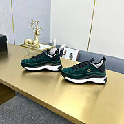 Chanel Green Sneakers - 4