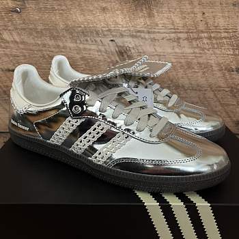 Adidas x Wales Bonner Samba Silver Metallic Sneaker