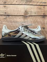 Adidas x Wales Bonner Samba Silver Metallic Sneaker - 2