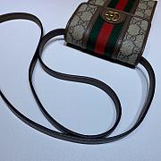 Gucci Ophidia Mini Beige 11.5x18x3.5cm - 6