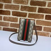 Gucci Ophidia Mini Beige 11.5x18x3.5cm - 2