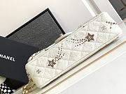 Chanel Flap Bag White Gold 25cm - 6