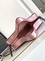 Chanel Star Handbag Satin & Black-tone metal Pink 22.5x22.5x6cm - 6