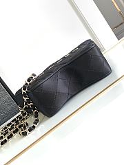 Chanel Star Handbag Satin & Gold Black 22.5x22.5x6cm - 3