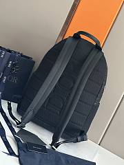 Dior 8 Backpack Black Oblique Jacquard 31 x 41 x 15 cm - 4