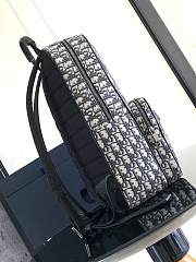 Dior Safari Backpack Beige and Black 28.5 x 41 x 14 cm  - 5