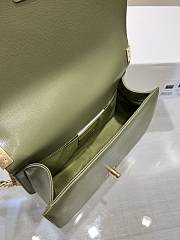 Chanel Leboy Bag Caviar Khaki Green Gold 25cm - 6