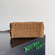 Bottega Veneta Andiamo Suede Brown 25x22x10.5cm - 6