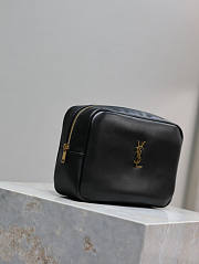 YSL Calypso Cosmetic Pouch In Lambskin 21x14x6.5cm - 2