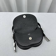 Burberry Chess Satchel Black 25 x 6.5 x 17.5 cm - 4