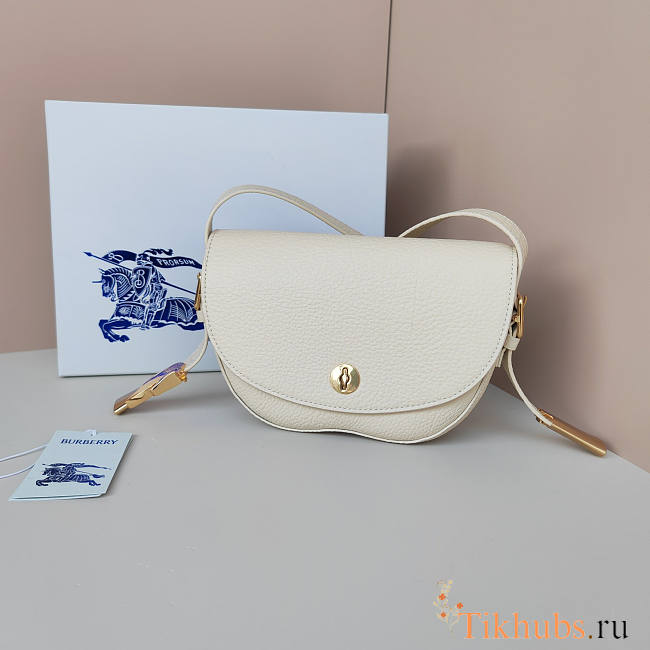 Burberry Chess Satchel White 25 x 6.5 x 17.5 cm - 1