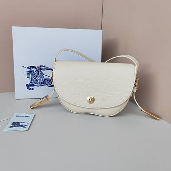 Burberry Chess Satchel White 25 x 6.5 x 17.5 cm