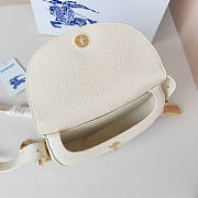 Burberry Chess Satchel White 25 x 6.5 x 17.5 cm - 3