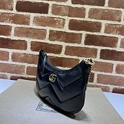 Gucci Marmont Small Shoulder Bag Black 26x17x4cm - 4