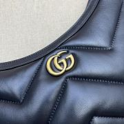 Gucci Marmont Small Shoulder Bag Black 26x17x4cm - 2