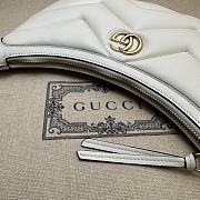 Gucci Marmont Small Shoulder Bag White 26x17x4cm - 3