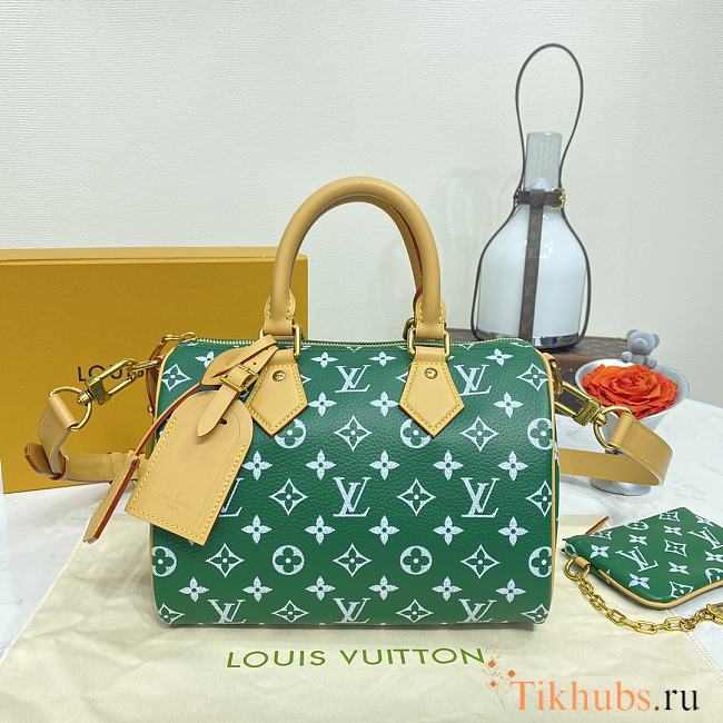 Louis Vuitton LV Speedy P9 Bandoulière 25 Green 25 x 15 x 15 cm - 1