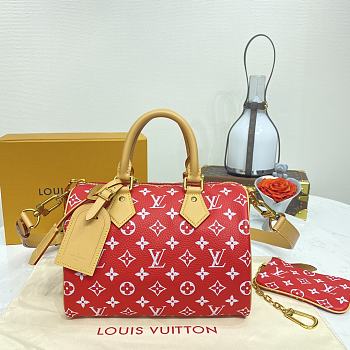 Louis Vuitton LV Speedy P9 Bandoulière 25 Red 25 x 15 x 15 cm