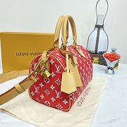 Louis Vuitton LV Speedy P9 Bandoulière 25 Red 25 x 15 x 15 cm - 6