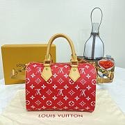 Louis Vuitton LV Speedy P9 Bandoulière 25 Red 25 x 15 x 15 cm - 5