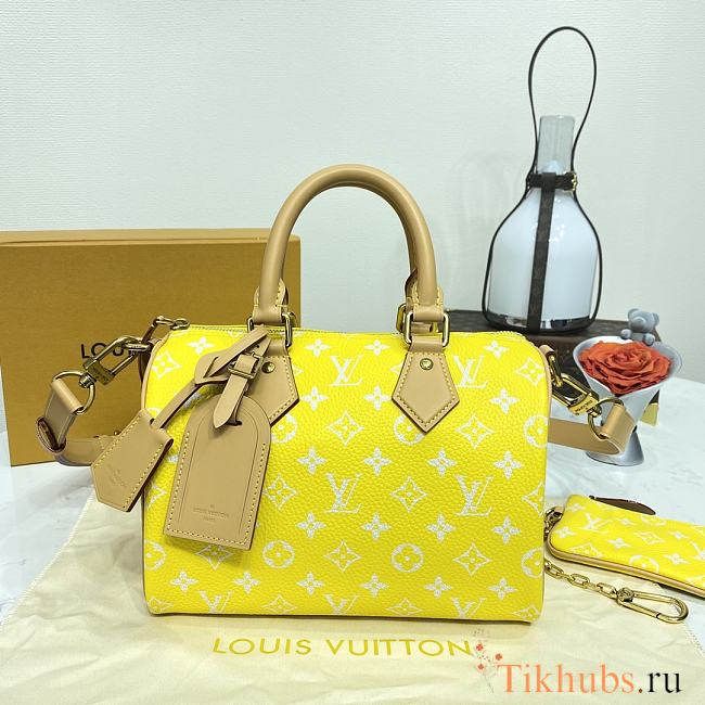 Louis Vuitton LV Speedy P9 Bandoulière 25 Yellow 25 x 15 x 15 cm - 1