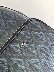 Dior Mini Rider Sling Bag Black CD Diamond Canvas 21 x 32 x 10 cm - 3