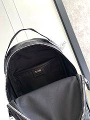 Dior Mini Rider Sling Bag Black CD Diamond Canvas 21 x 32 x 10 cm - 2