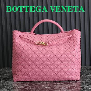 Bottega Veneta Andiamo Large Pink 42x35x18cm