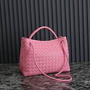 Bottega Veneta Medium Andiamo Pink 32x25x11cm - 4