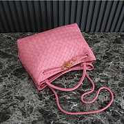 Bottega Veneta Medium Andiamo Pink 32x25x11cm - 2