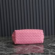 Bottega Veneta Small Andiamo Pink 25x22x10.5cm  - 4