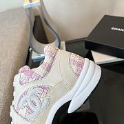 Chanel Pink Sneaker - 5
