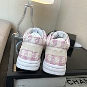 Chanel Pink Sneaker - 4