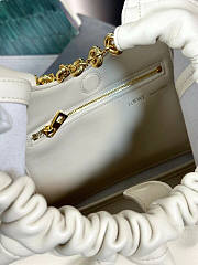 Loewe Small Squeeze Bag In Nappa Lambskin White 29x24x10.5cm - 2