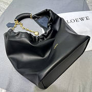 Loewe Small Squeeze Bag In Nappa Lambskin Black 29x24x10.5cm - 1