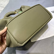 Loewe Small Squeeze Bag In Nappa Lambskin Green 29x24x10.5cm - 4